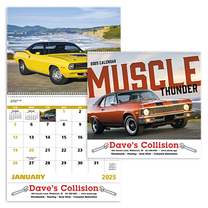 Good Value™ Muscle Thunder - Spiral Calendar