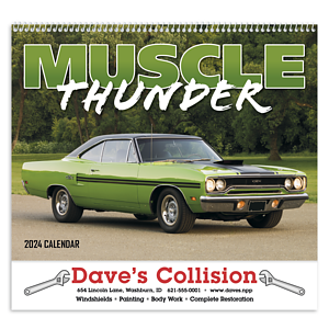 Good Value™ Muscle Thunder - Spiral Calendar