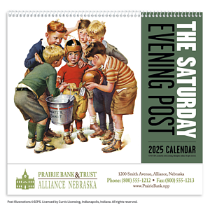 Good Value™  The Saturday Evening Post - Spiral Calendar