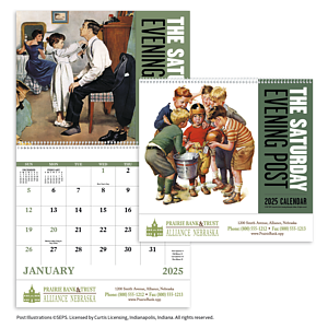 Good Value™  The Saturday Evening Post - Spiral Calendar