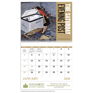 Good Value™  The Saturday Evening Post - Spiral Calendar