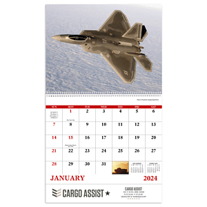 Good Value™ American Armed Forces - Spiral Calendar