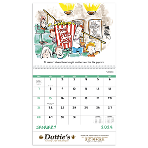 Good Value™ Laughing It Up! - Spiral Calendar