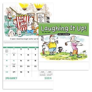 Good Value™ Laughing It Up! - Spiral Calendar