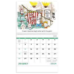 Good Value™ Laughing It Up! - Spiral Calendar