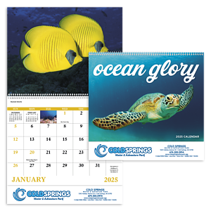 Good Value™ Ocean Glory - Spiral Calendar