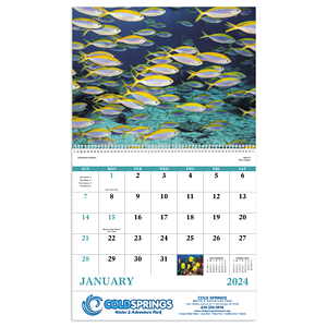 Good Value™ Ocean Glory - Spiral Calendar