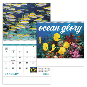 Good Value™ Ocean Glory - Spiral Calendar