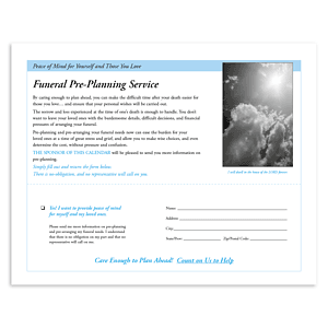 Good Value™ God's Gift w Funeral Pre-Planning Sheet - Spiral Calendar
