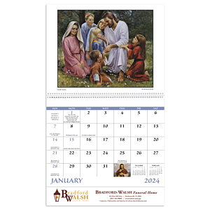 Good Value™ God's Gift w Funeral Pre-Planning Sheet - Spiral Calendar