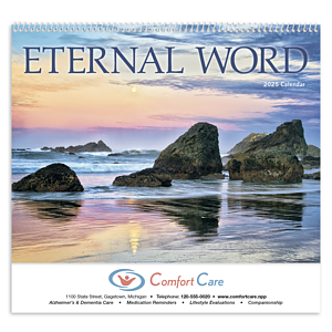 Good Value™ Eternal Word without Funeral Planner - Spiral Calendar