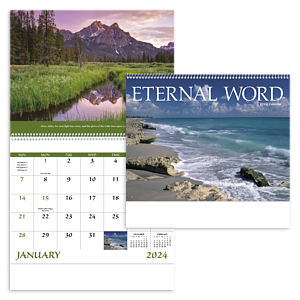 Good Value™ Eternal Word without Funeral Planner - Spiral Calendar