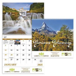 Good Value™ Glorious Getaways - Spiral Calendar