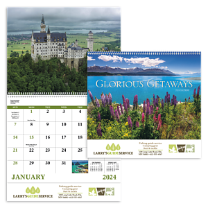 Good Value™ Glorious Getaways - Spiral Calendar