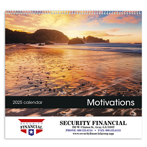 Good Value™ Motivations - Spiral Calendar