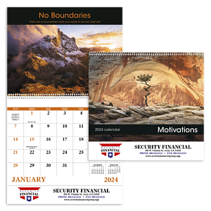 Good Value™ Motivations - Spiral Calendar