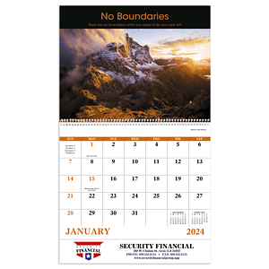 Good Value™ Motivations - Spiral Calendar