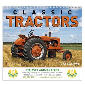 Good Value™ Classic Tractor - Spiral Calendar
