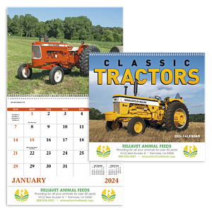 Good Value™ Classic Tractor - Spiral Calendar