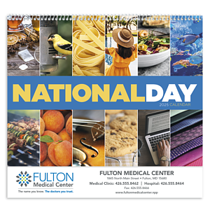 Good Value™ National Day - Spiral Calendar