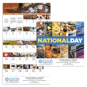 Good Value™ National Day - Spiral Calendar