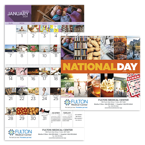 Good Value™ National Day - Spiral Calendar