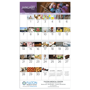 Good Value™ National Day - Spiral Calendar