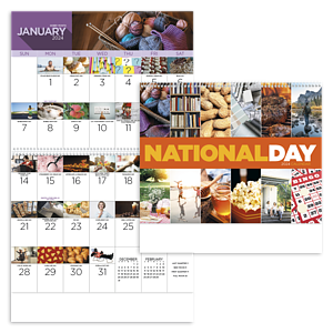 Good Value™ National Day - Spiral Calendar