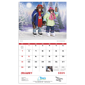 Good Value™ Monkey Mischief - Spiral Calendar