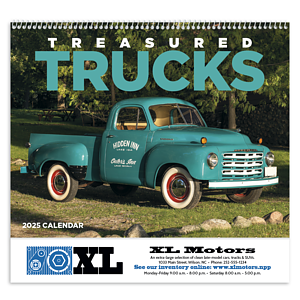 Good Value™ Treasured Trucks - Spiral Calendar