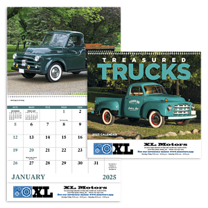 Good Value™ Treasured Trucks - Spiral Calendar