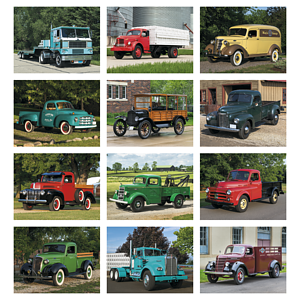 Good Value™ Treasured Trucks - Spiral Calendar