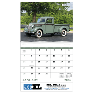 Good Value™ Treasured Trucks - Spiral Calendar