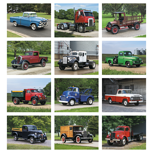 Good Value™ Treasured Trucks - Spiral Calendar