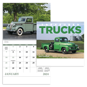 Good Value™ Treasured Trucks - Spiral Calendar