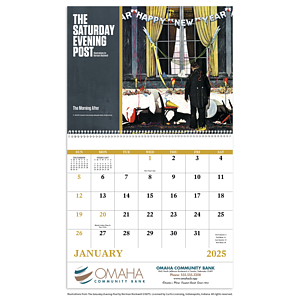 Good Value™ The Saturday Evening Post Illustrations by Norman Rockwell – Spiral Calendar