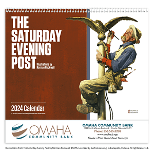 Good Value™ The Saturday Evening Post Illustrations by Norman Rockwell – Spiral Calendar