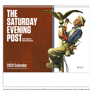 Good Value™ The Saturday Evening Post Illustrations by Norman Rockwell – Spiral Calendar