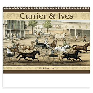 Good Value™ Currier & Ives - Spiral Calendar