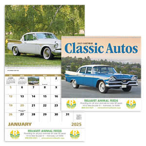 Good Value™ Classic Autos - Spiral Calendar