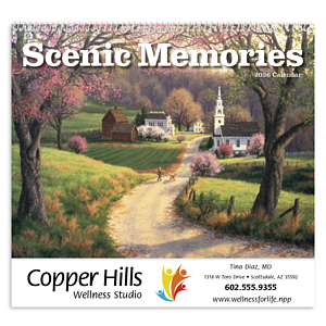 Good Value™ Scenic Memories - Spiral Calendar