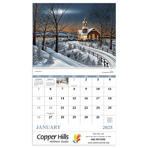 Good Value™ Scenic Memories - Spiral Calendar