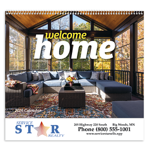 Good Value™ Welcome Home - Spiral Calendar