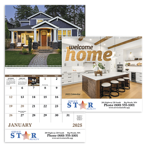 Good Value™ Welcome Home - Spiral Calendar