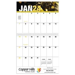 Good Value™ Seasonal Expressions Big Block Calendar
