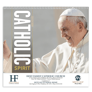 Good Value™ Catholic Spirit - Spiral Calendar