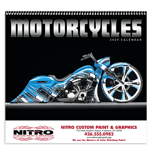 Good Value™ Motorcycles - Spiral Calendar