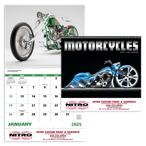 Good Value™ Motorcycles - Spiral Calendar