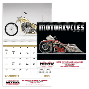 Good Value™ Motorcycles - Spiral Calendar