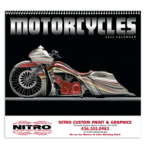 Good Value™ Motorcycles - Spiral Calendar